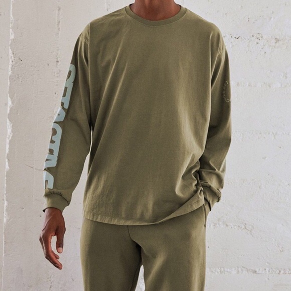 SAGE unisex boyfriend long sleeve Set Active